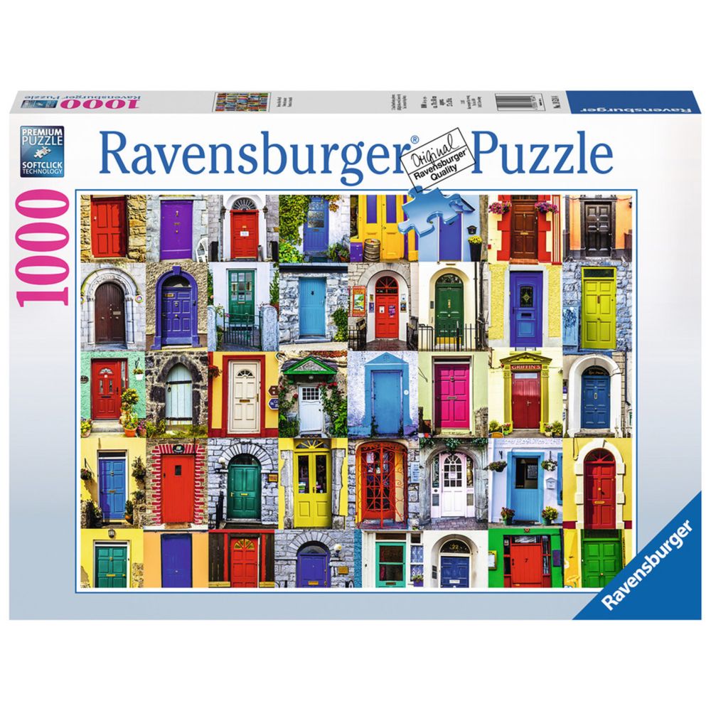 Ravensburger - Puzzle 1000 pièces : Portes du Monde - Animaux