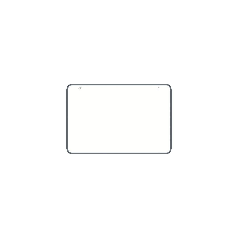 Velleda - Ardoise blanche double face 60x90 cm cadre gris - Accessoires Bureau
