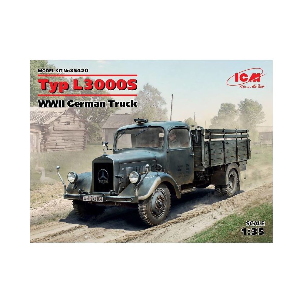 Icm - Maquette Camion Typ L3000s Wwii German Truck - Camions
