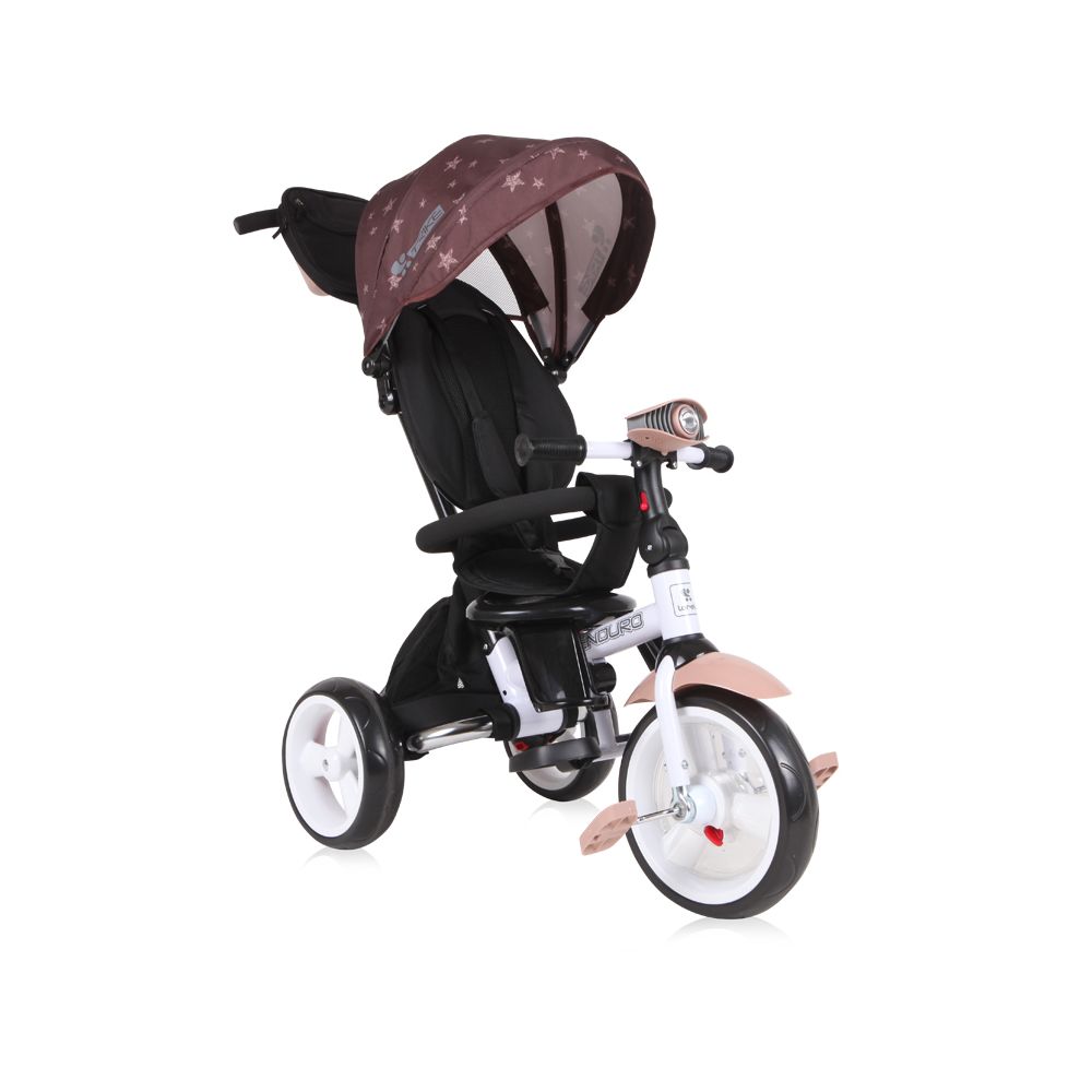 Lorelli - Tricycle évolutif pour bébé / enfant ENDURO Beige - Tricycle