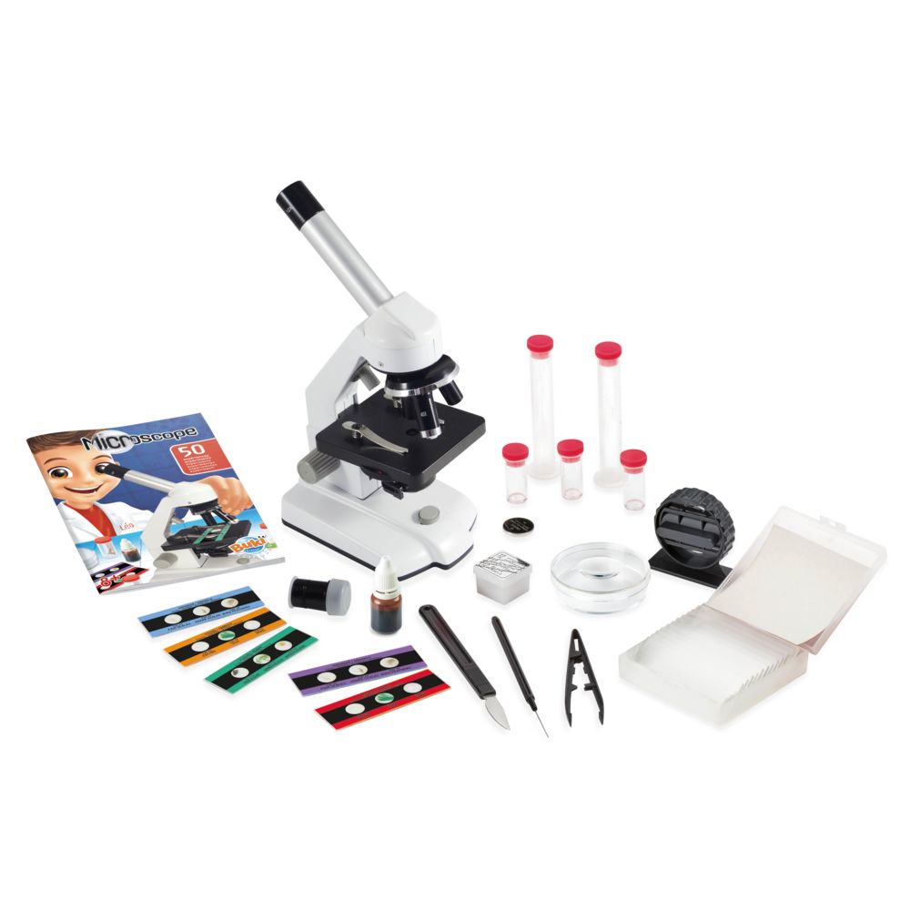 Bukifrance - Microscope 50 expériences - MR600 - Jeux éducatifs