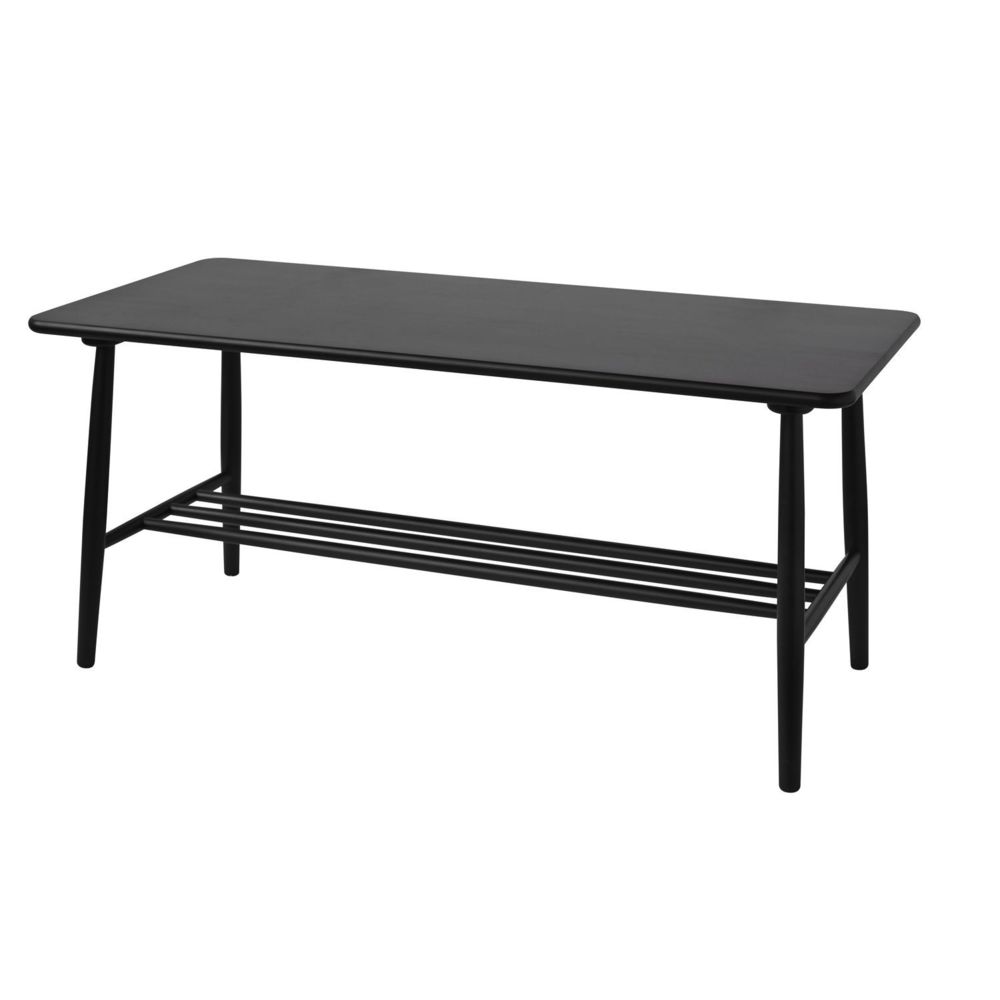 marque generique - Table basse D20 - noir - 120 cm - Canapés