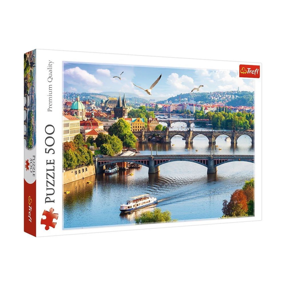 Trefl - Puzzle Prague 500 pieces - Animaux