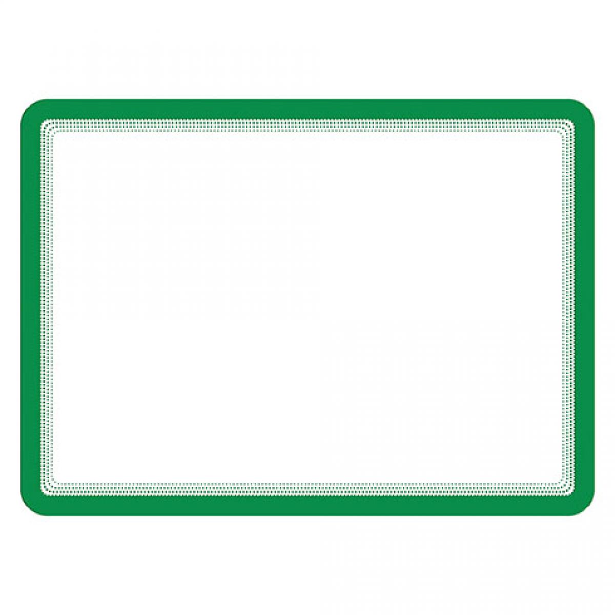 Tarifold - Pochette adhésive Magneto Tarifold vert- Poster A4 - Lot de 2 - Accessoires Bureau