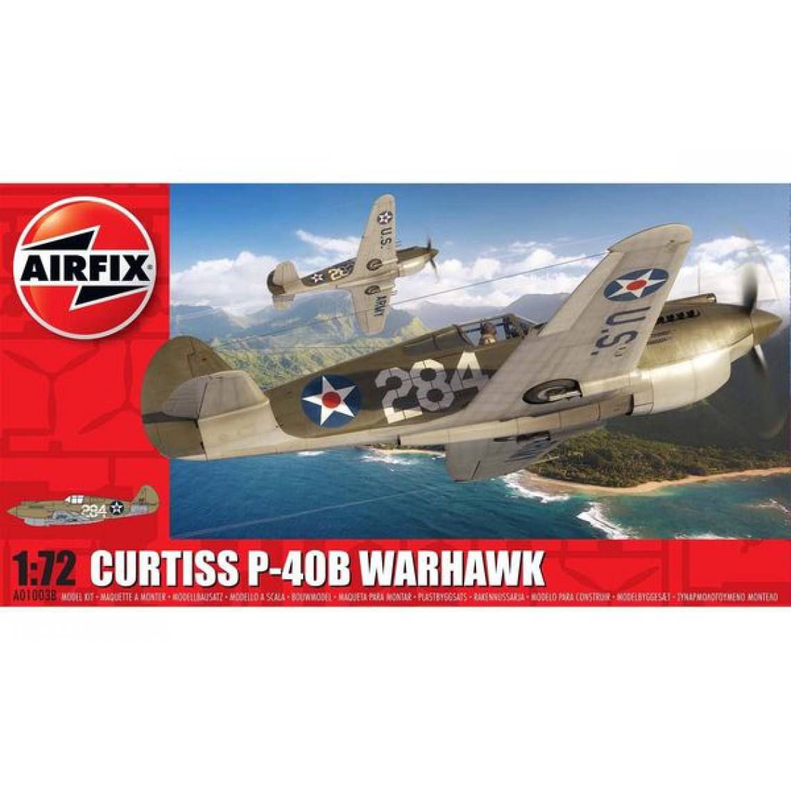 Airfix - Curtiss P-40B Warhawk - 1:72e - Airfix - Avions RC