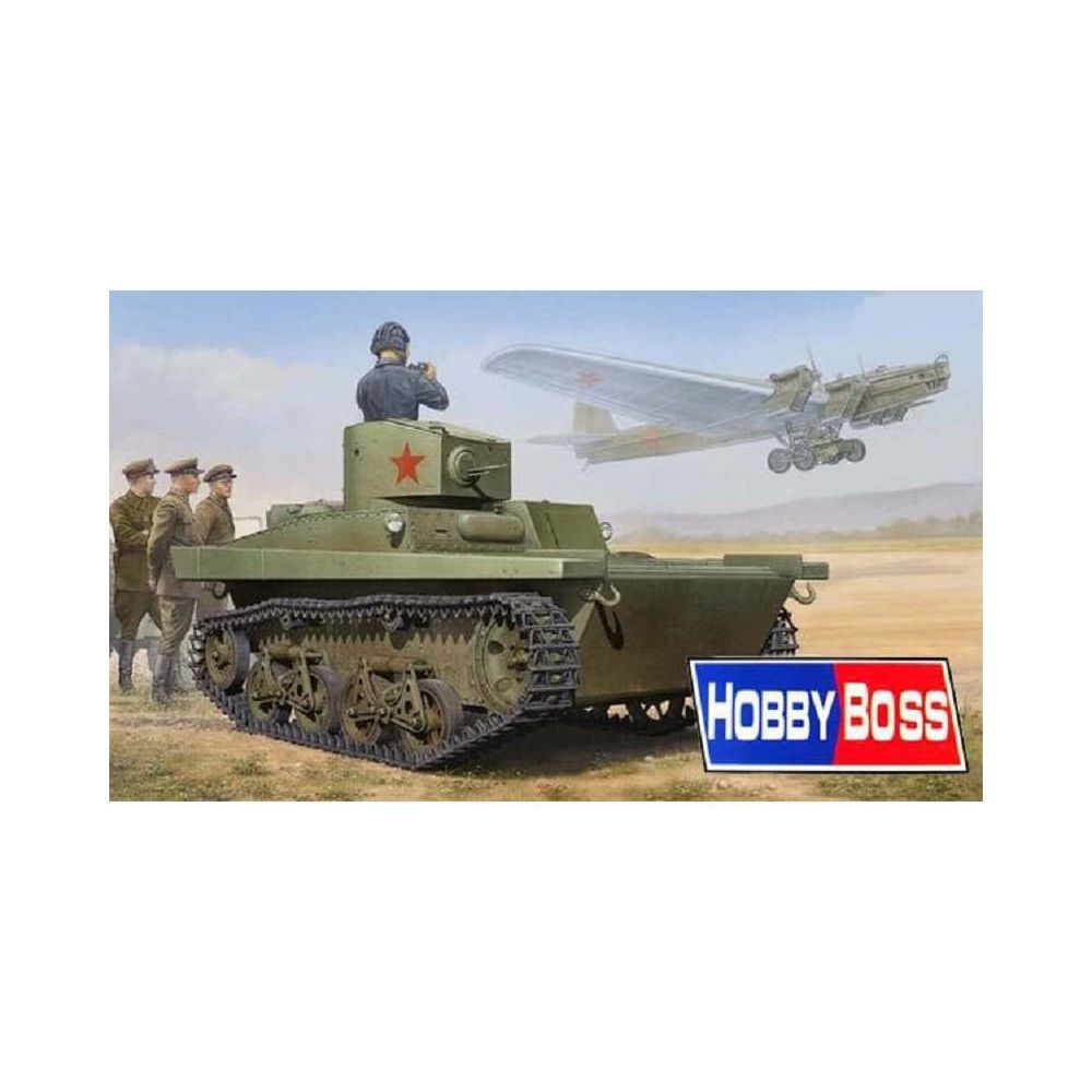 Hobby Boss - Maquette Char Soviet T-37a Light Tank (izhorsky) - Chars