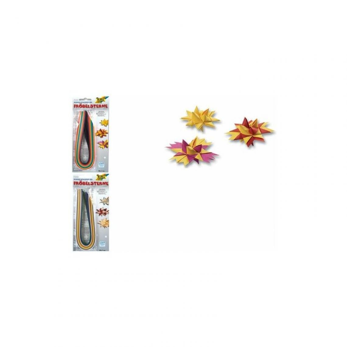 Folia - folia Bandes de papier pour étoiles de Froebel, 350 x 10 mm () - Bricolage et jardinage