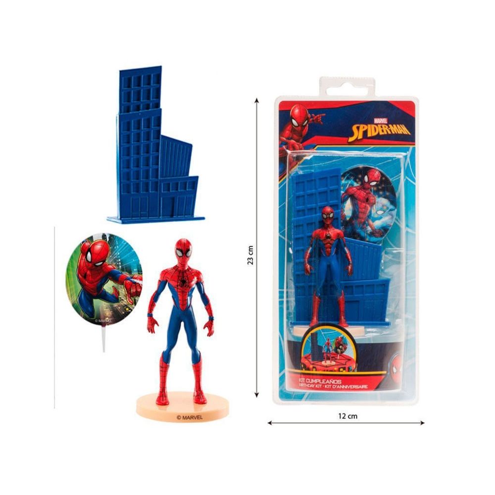 marque generique - DEKORA - Marvel Spiderman décoration de gâteaux - Les grands classiques