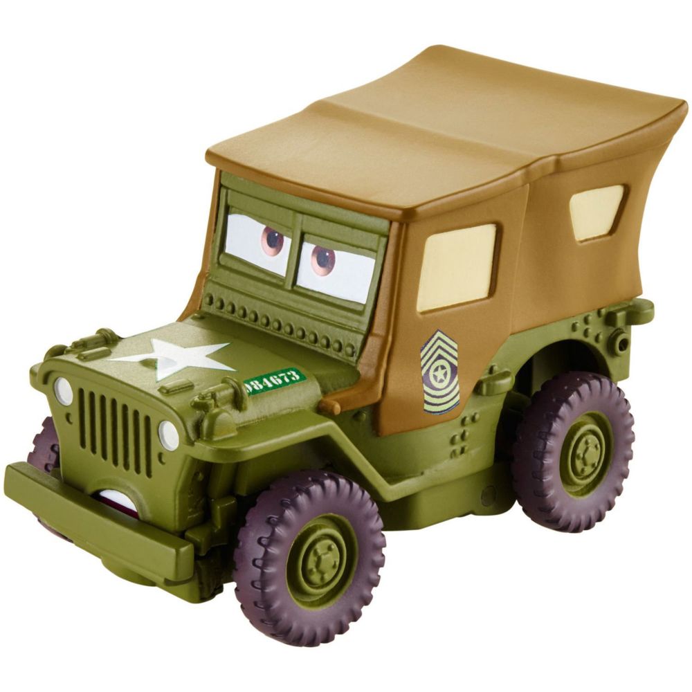 Mattel - Voiture Cars à fonction : Sergent - Voitures