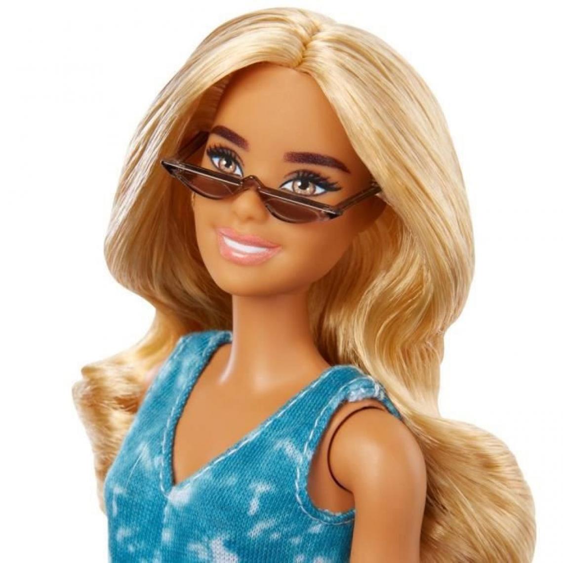 Barbie - Barbie - Poupée Fashionista 173 combi tie-dye - Poupée Mannequin - Des 3 ans - Poupées