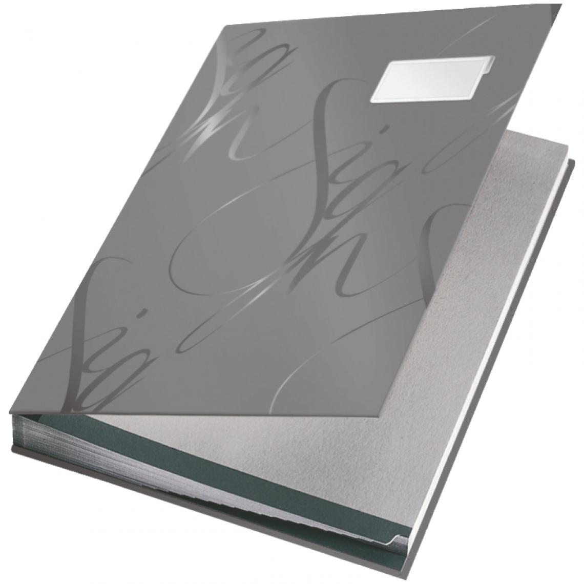 Leitz - LEITZ Parapheur Design, 18 compartiments, gris, format A4 () - Accessoires Bureau