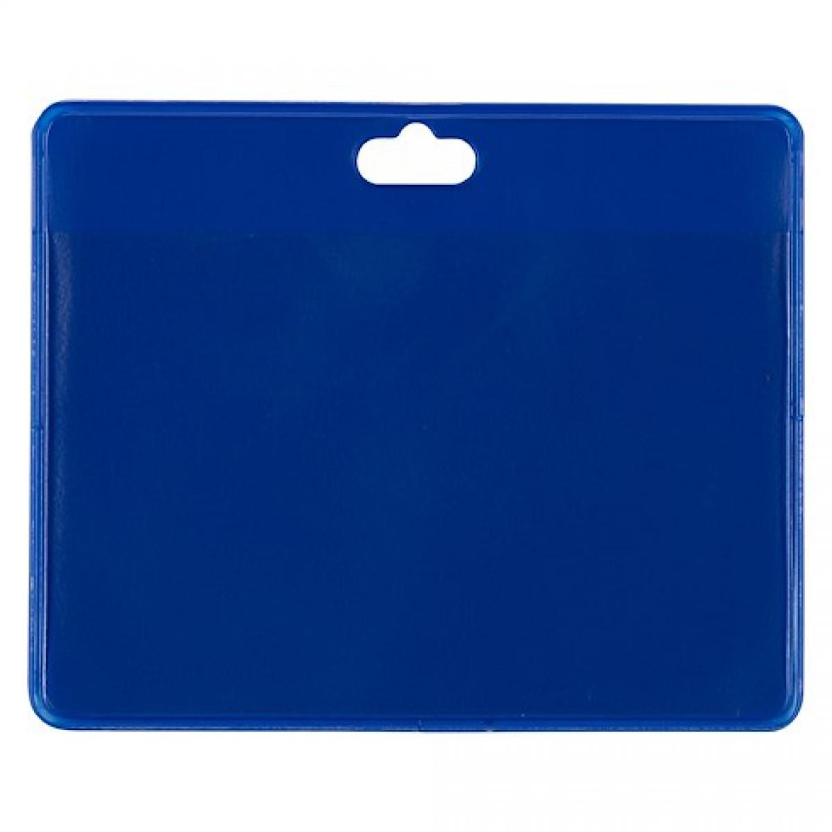 Tarifold - Boîte de 30 badges souples sans attache tarifold 70 x 100 mm - bleus - Accessoires Bureau