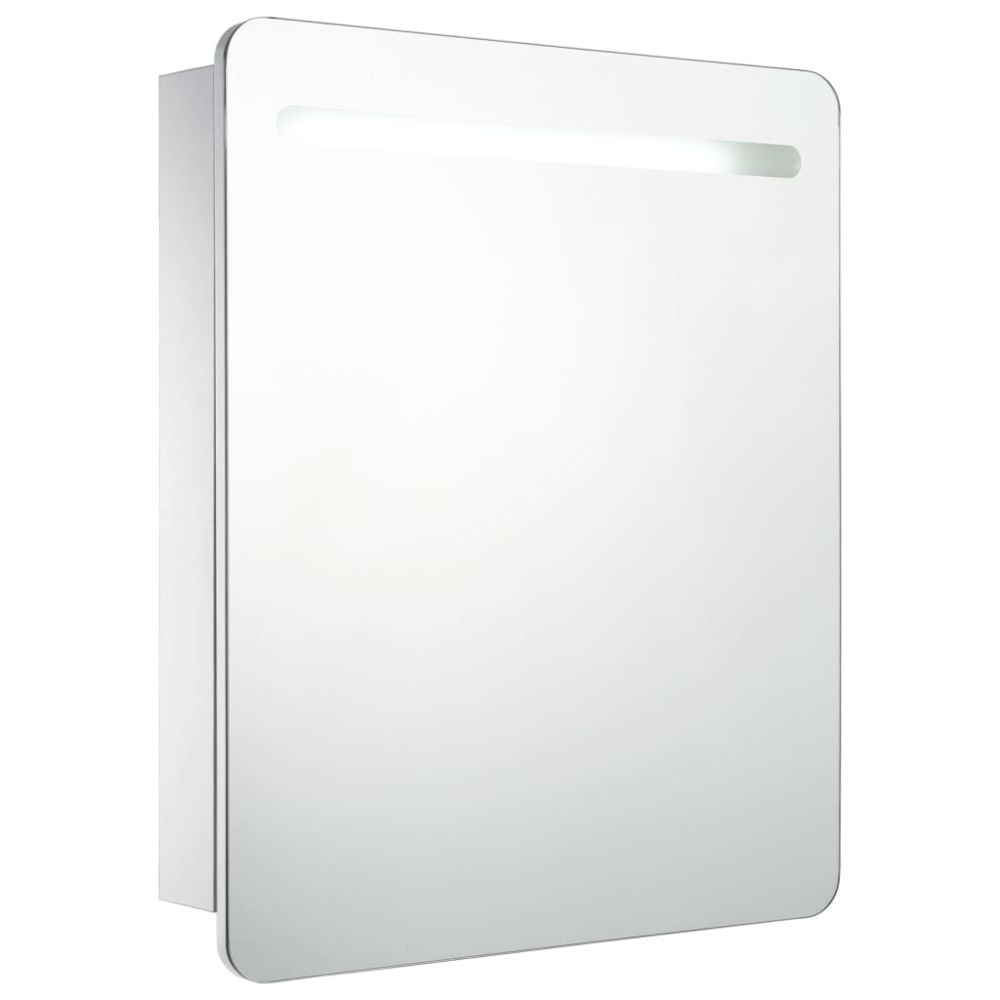 marque generique - Icaverne - Meubles sous vasque serie Armoire de salle de bain à miroir LED 68x11x80 cm - meuble bas salle de bain