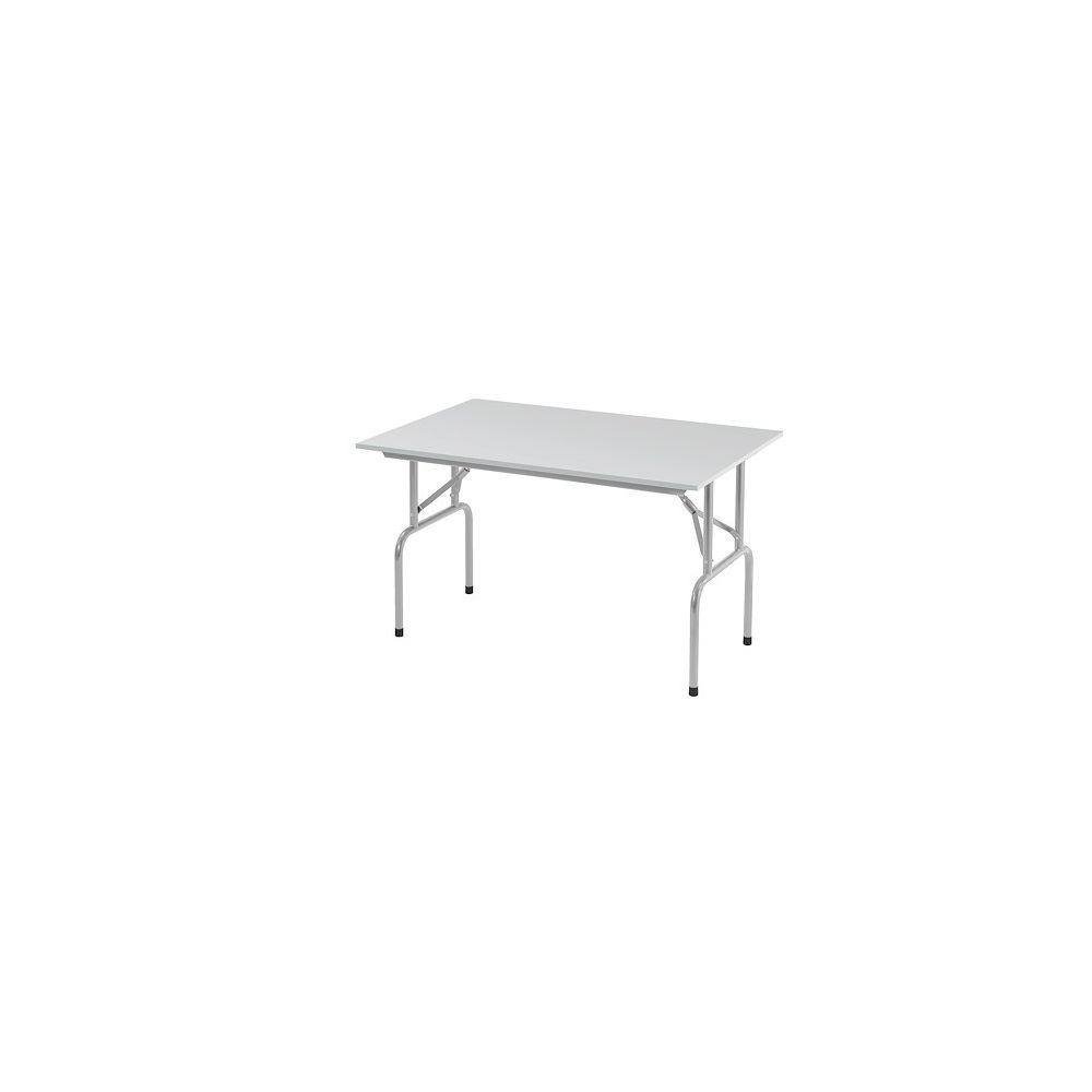 Nowystyl - Tables pliantes Rico 120 x 80 cm décor gris clair - Bureaux
