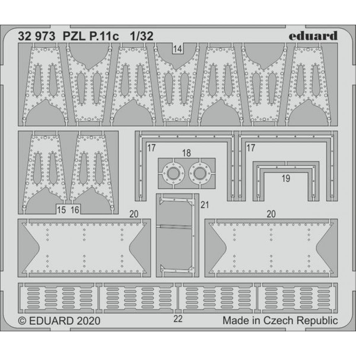 Eduard - PZL P.11c for IBG - 1:32e - Eduard Accessories - Accessoires et pièces