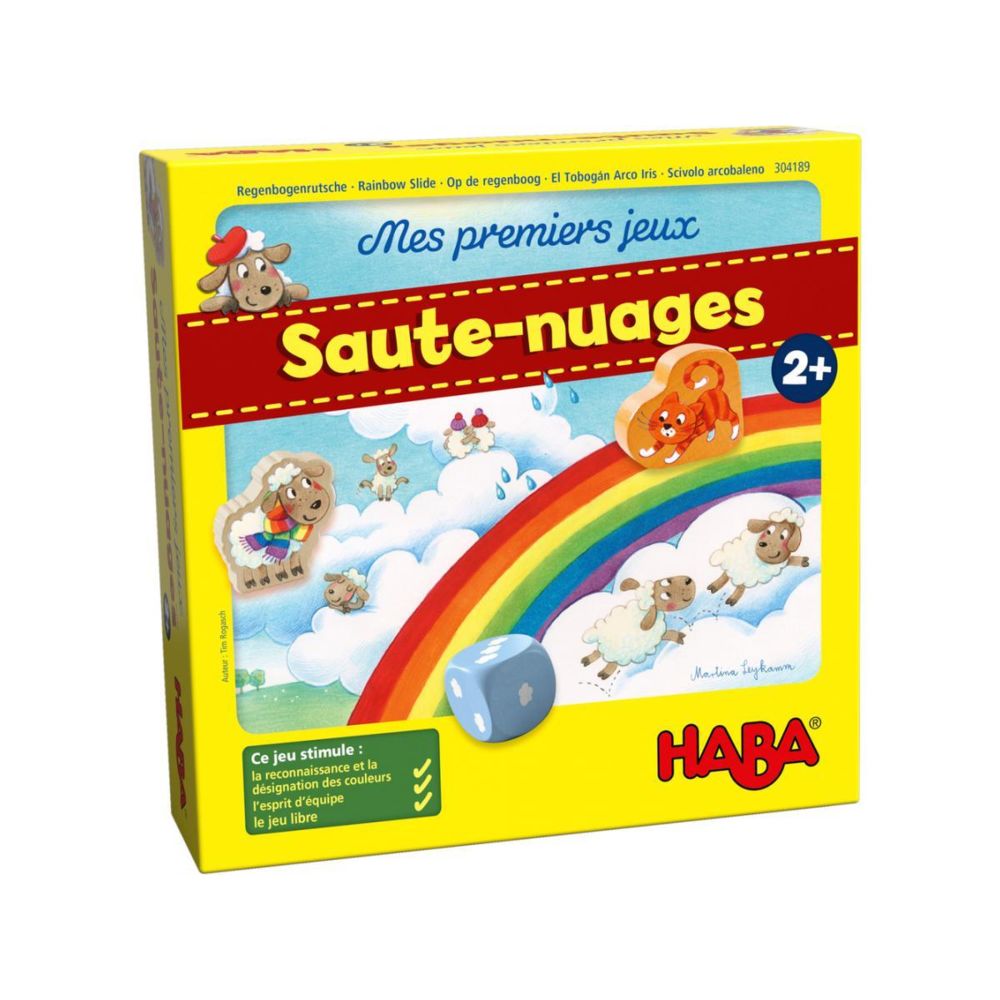 Haba - Mes premiers jeux – Saute-nuages - Briques Lego