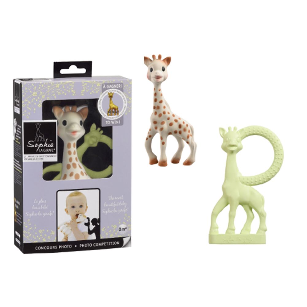 Vulli - Coffret Sophie la Girafe avec anneau de dentition - Jeux d'éveil