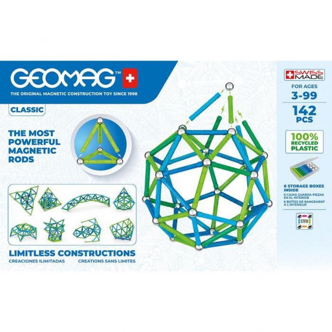 Gardenkraft - GEOMAG - EcoFriendly 142p Color - Briques et blocs