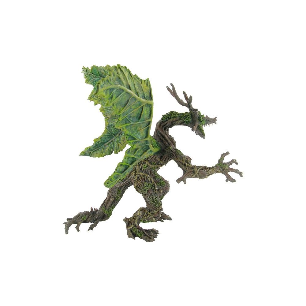 Plastoy - Figurine Dragon végétal printemps - Heroïc Fantasy