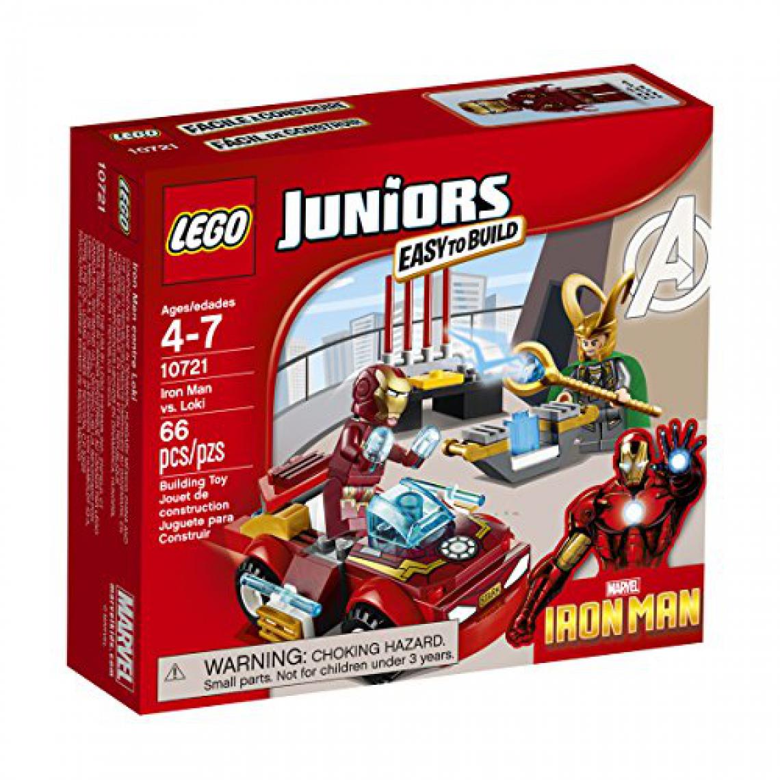 Lego - LEgO Juniors Iron Man contre Loki 10721 - Briques et blocs