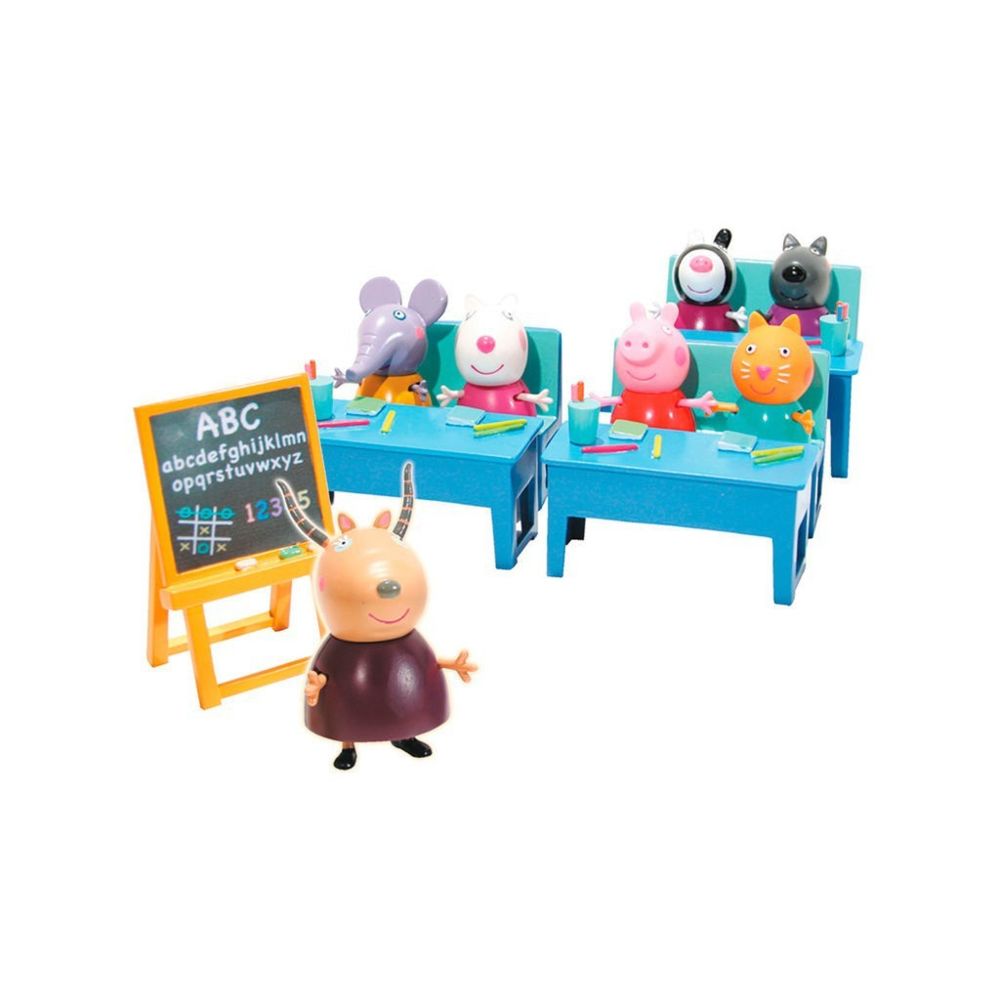 marque generique - BANDAI - Peppa Pig Permet d'aller au jeu scolaire - Playmobil