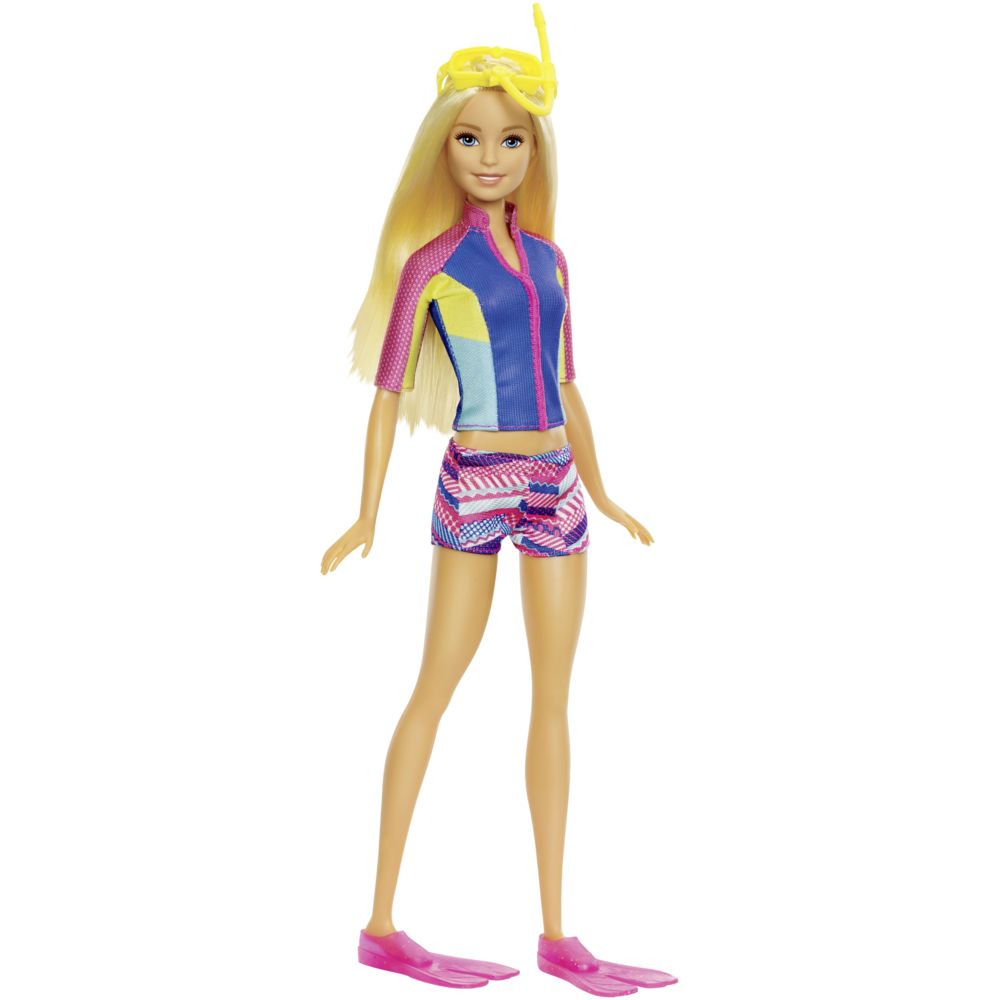 Barbie - Barbie et son dauphin magique - FBD63 - Poupées mannequins