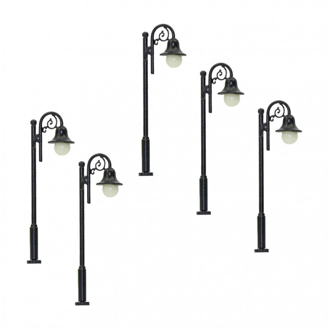 marque generique - Ho échelle lampadaire lumière rue feux en plein air - Accessoires maquettes