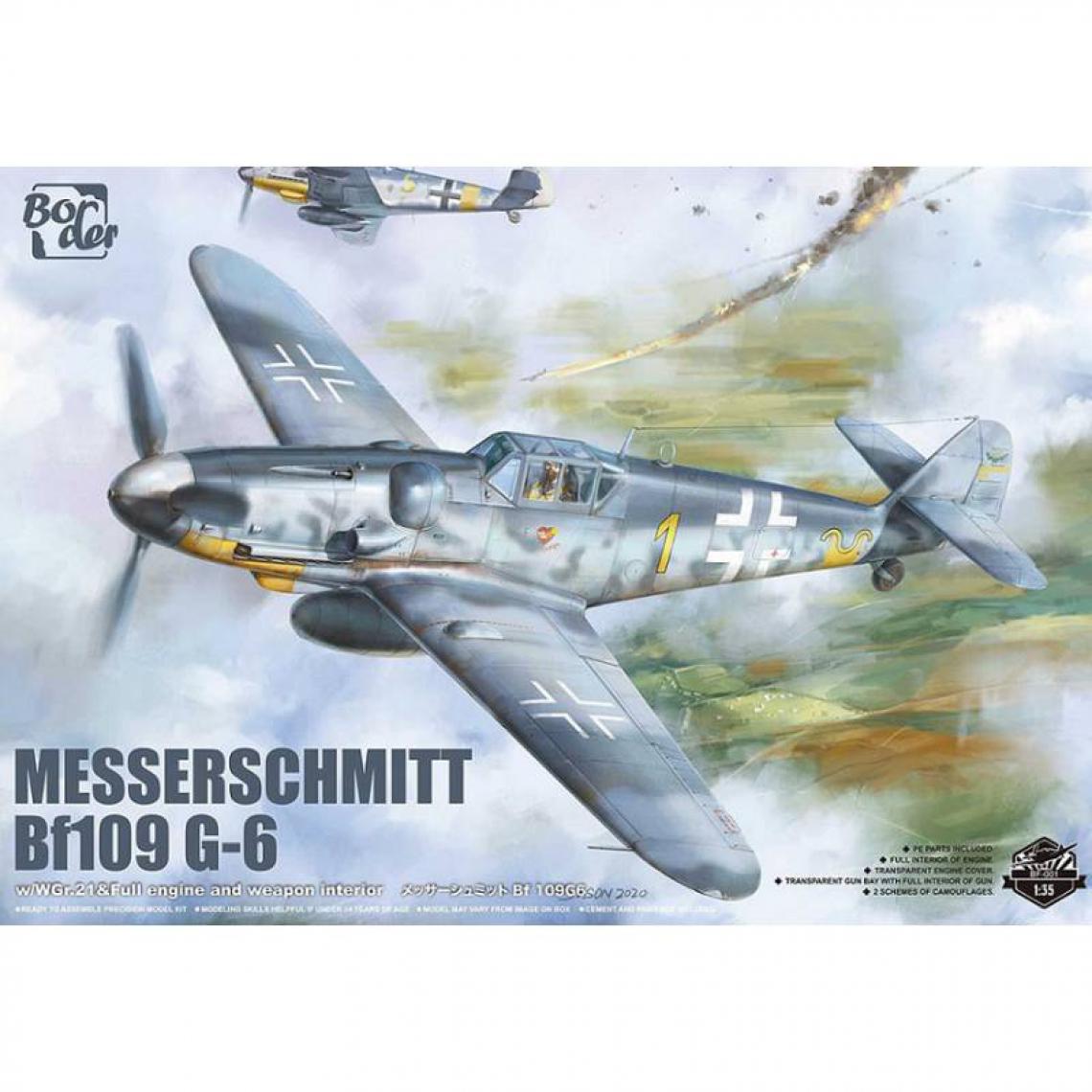 Border Model - Maquette Avion Messerschmitt Bf 109g-6 - Avions