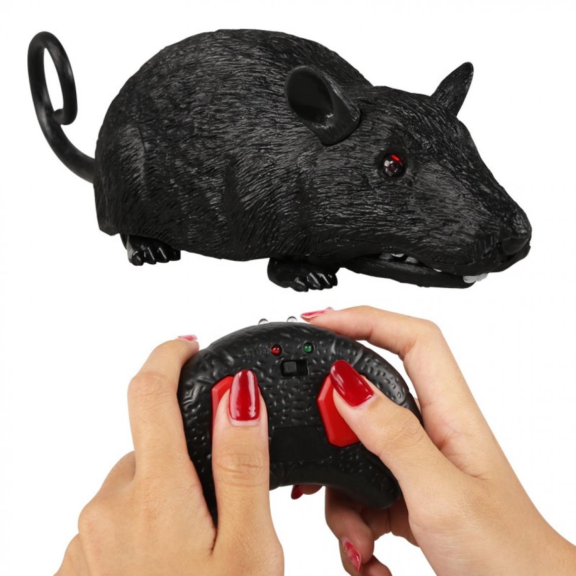Wewoo - Farce & attrape Tricky Funny Toy télécommande infrarouge effrayant Mouse effrayant, taille: 21 * 7cm - Magie