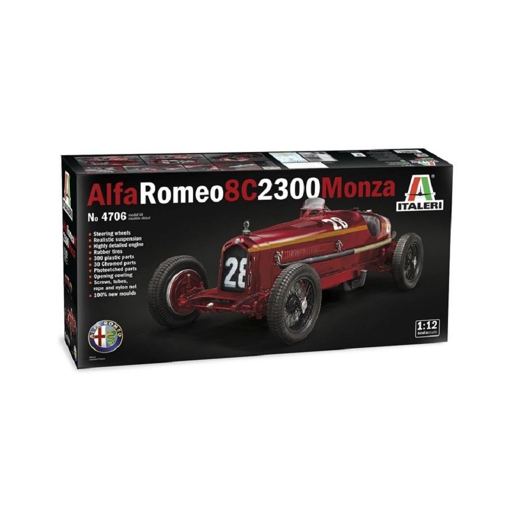 Italeri - Maquette Voiture Maquette Camion Alfa Romeo 8c 2300 Monza - Voitures