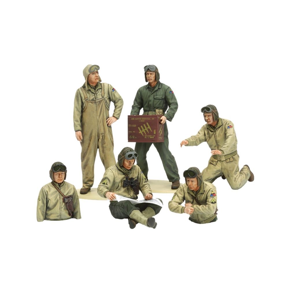 Tamiya - Figurines militaires : Tankistes US 2ème GM - Figurines militaires