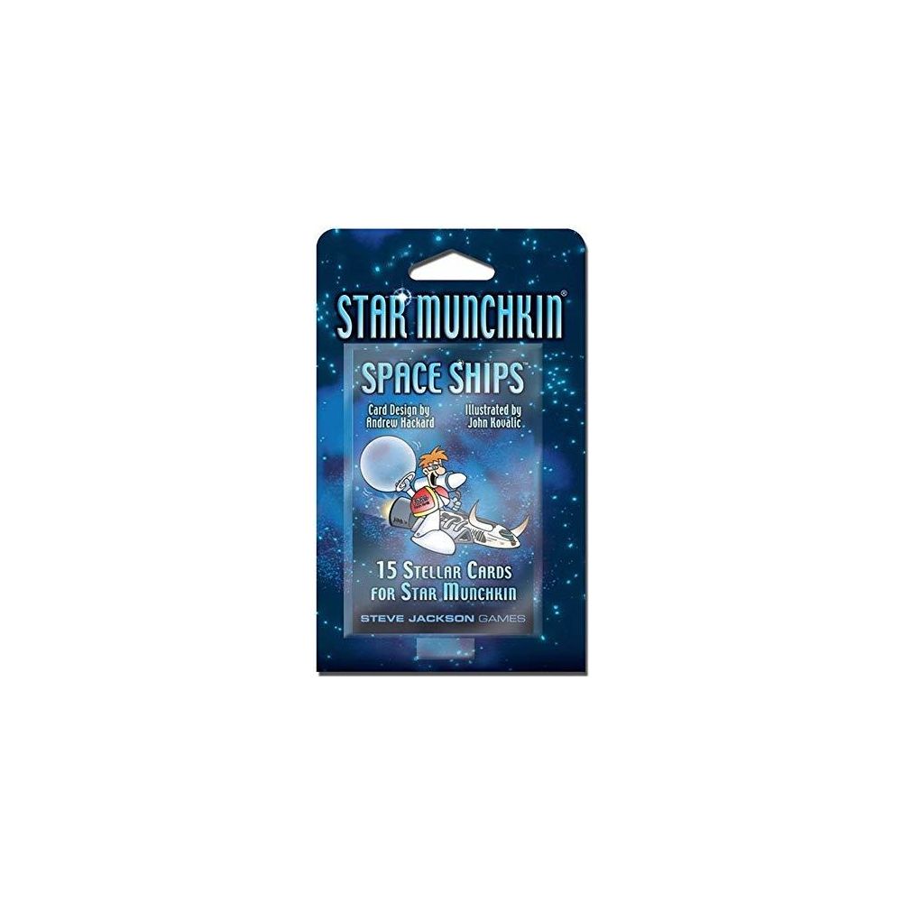 Steve Jackson Games - Steve Jackson Games Star Munchkin Space Ships Booster Pk - Jeux de cartes