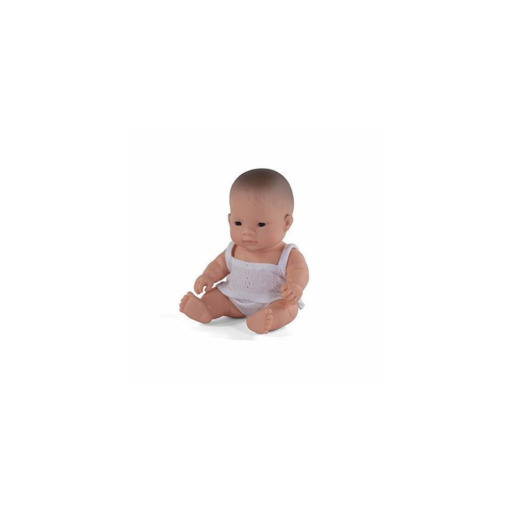 Miniland - Miniland Educational - Newborn Baby Doll Asian Girl (21Cm 8 2/8"") - Poupées