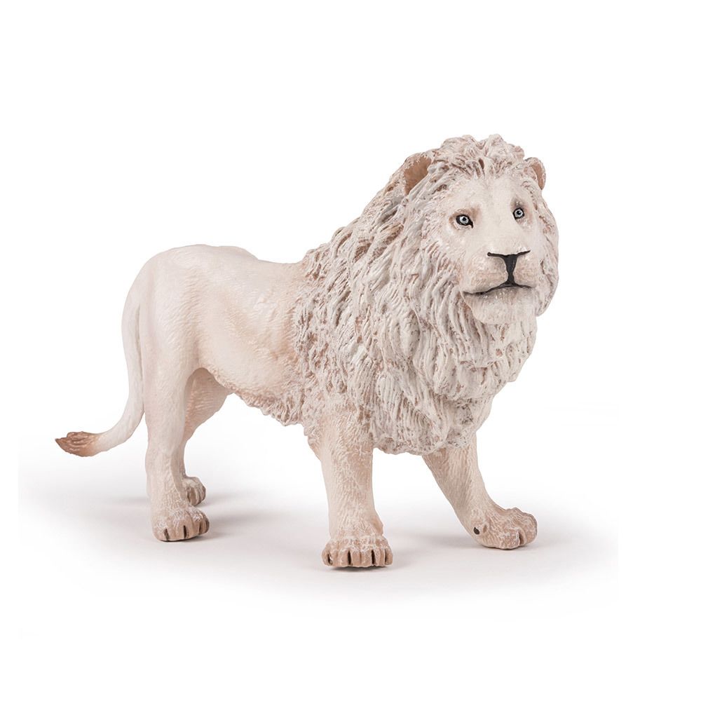Papo - Figurine : Grand lion blanc - Animaux
