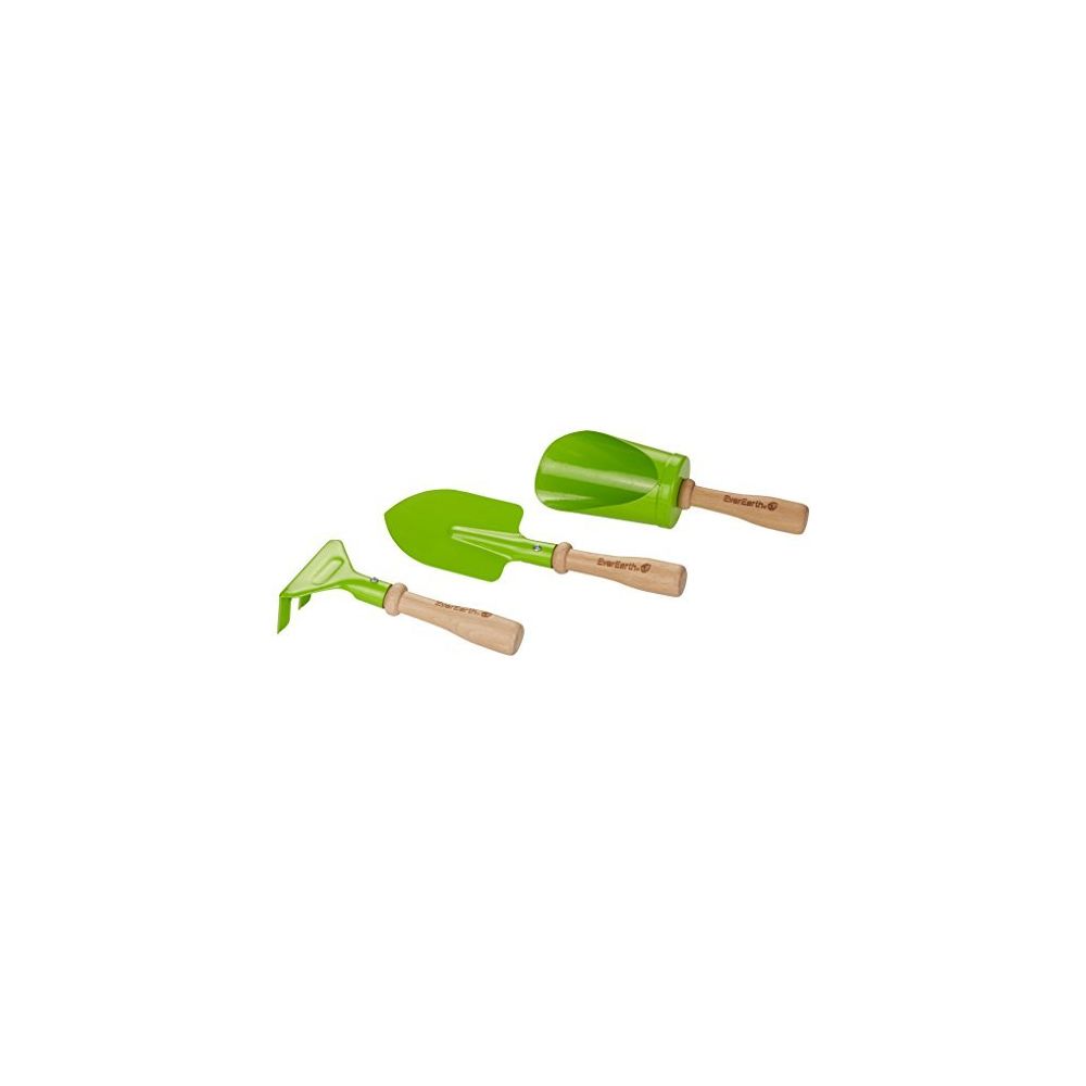 Everearth - EverEarth Childens 3pc Garden Hand Tools Set EE33644 - Jeux de plage