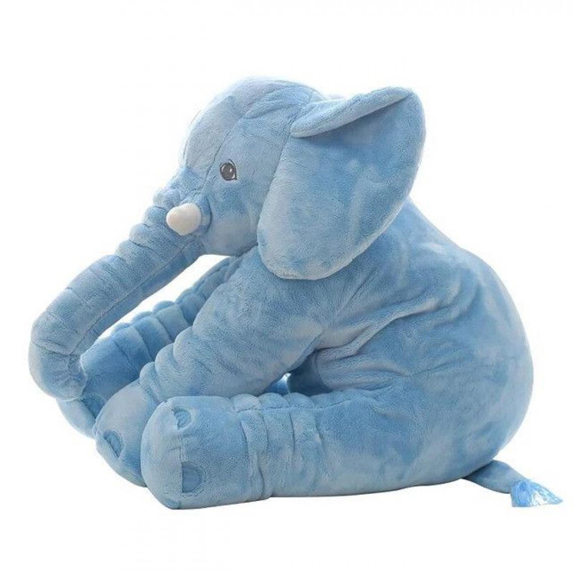 Generic - Poupées en Peluche Miaoowa Eléphant pour enfant 60  cm -  Bleu  - Animaux