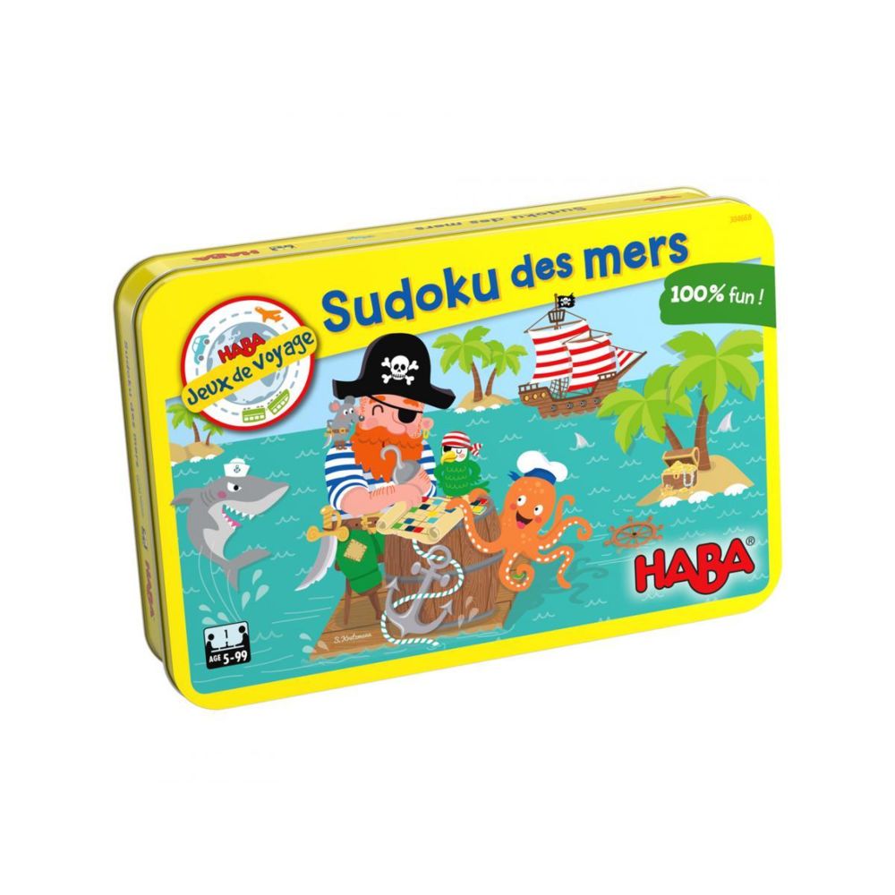 Haba - Sudoku des mers - Jeux de cartes