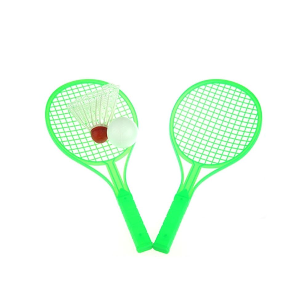 Wewoo - 3 ensembles nouveauté enfant bébé sports de plein air badminton tennis ensemble sport jeux éducatifs en air jouetslivraison couleurs aléatoires - Jeux d'éveil