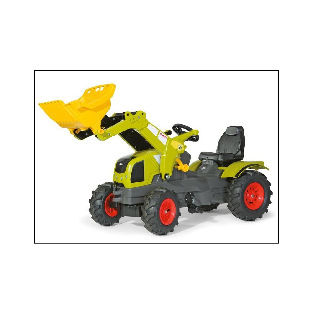 Rolly Toys - Rolly Toys 611072 Tracteur CLAAS Axos chargeur et pneus gonflables - Véhicule à pédales
