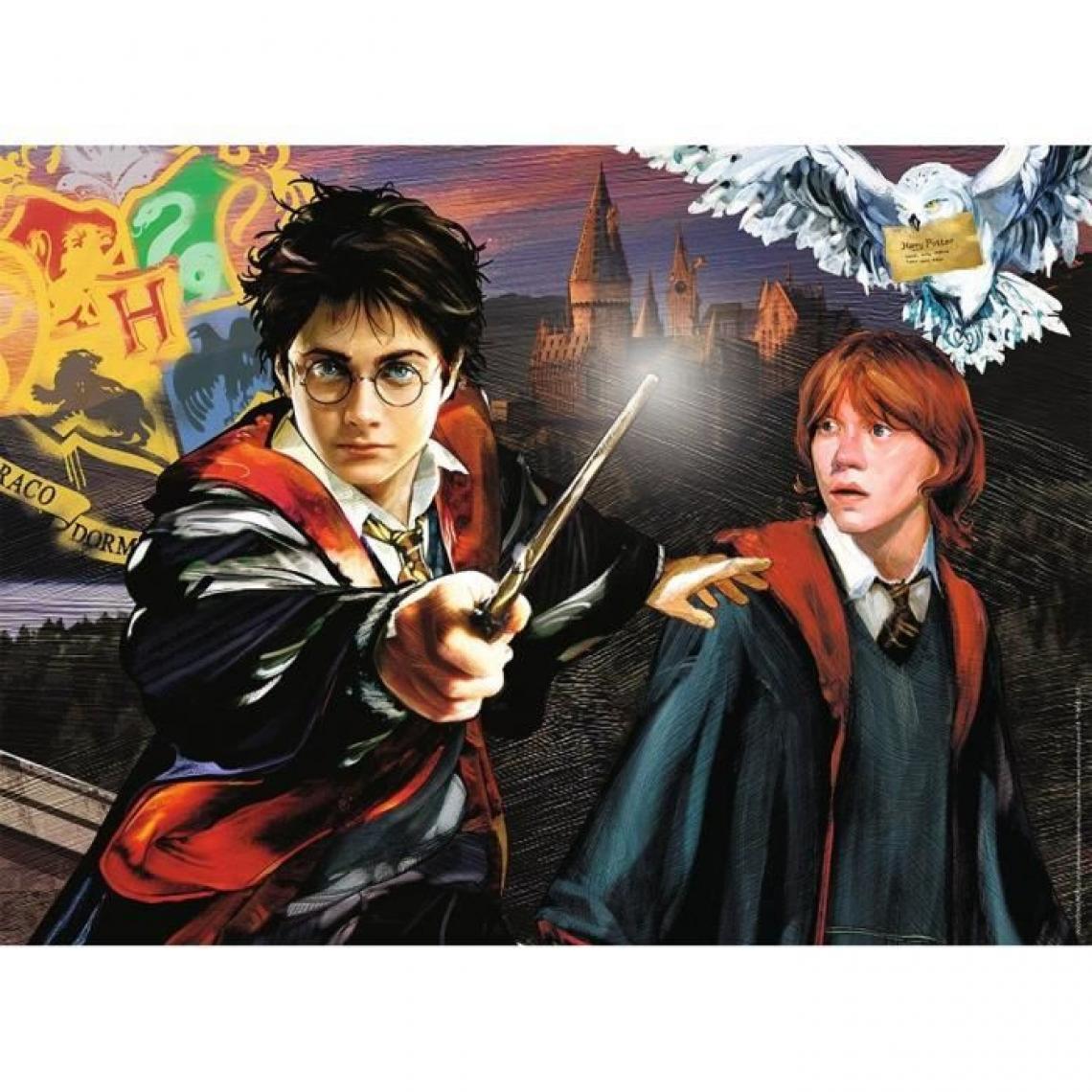 Nathan - HARRY POTTER Puzzle 150 pieces - Harry Potter et Ron Weasley - Nathan - Puzzle Enfant + Trieur - Des 7 ans - Animaux