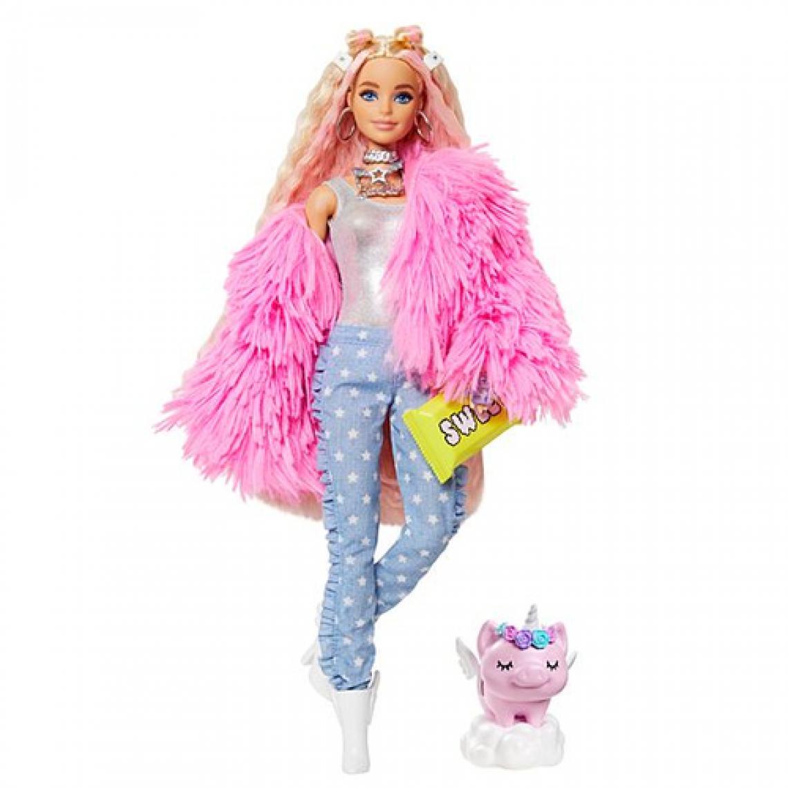 Mattel - Barbie Extra Veste Rose - Poupées mannequins