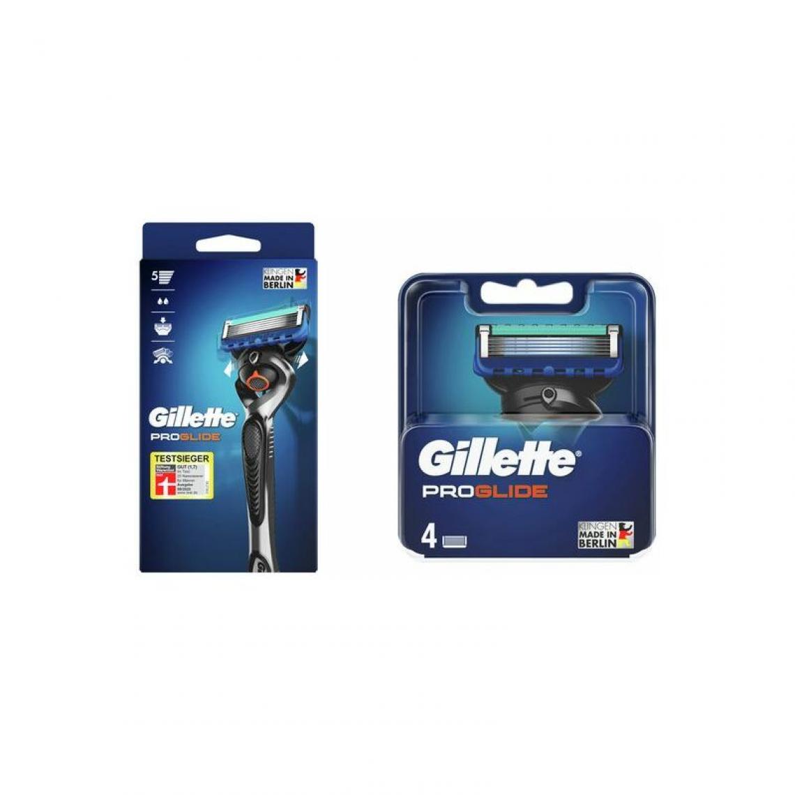 Gillette - Gillette Lames de rechange ProGlide, pack de 4 () - Maquillage et coiffure
