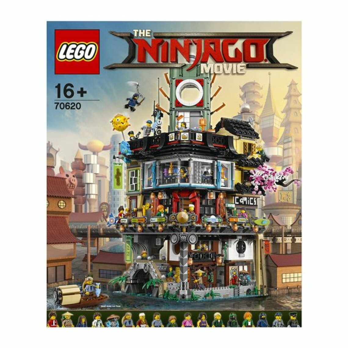 Lego - LEGO® 70620 Ninjago : La ville NINJAGO® - Briques Lego