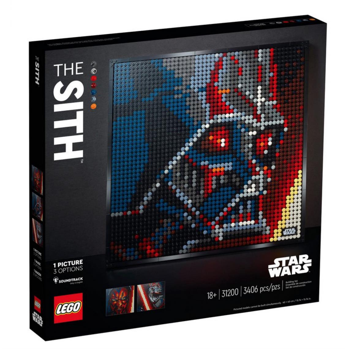 Lego - 31200 Star Wars Les Sith LEGO® Art - Briques et blocs