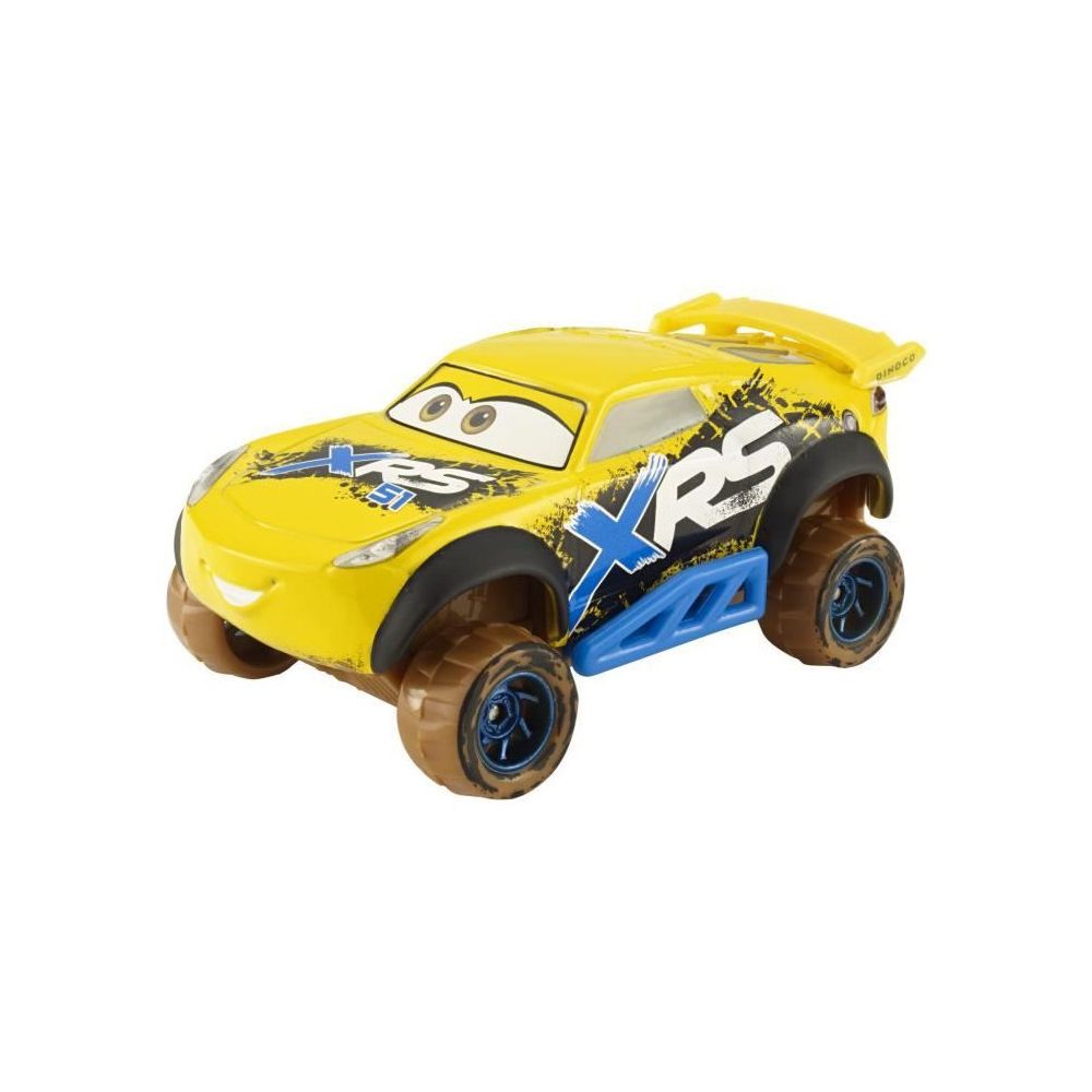 Mattel - CARS - Véhicule XRS Mud Racing Cruz Ramirez - Petite voiture - Hélicoptères RC