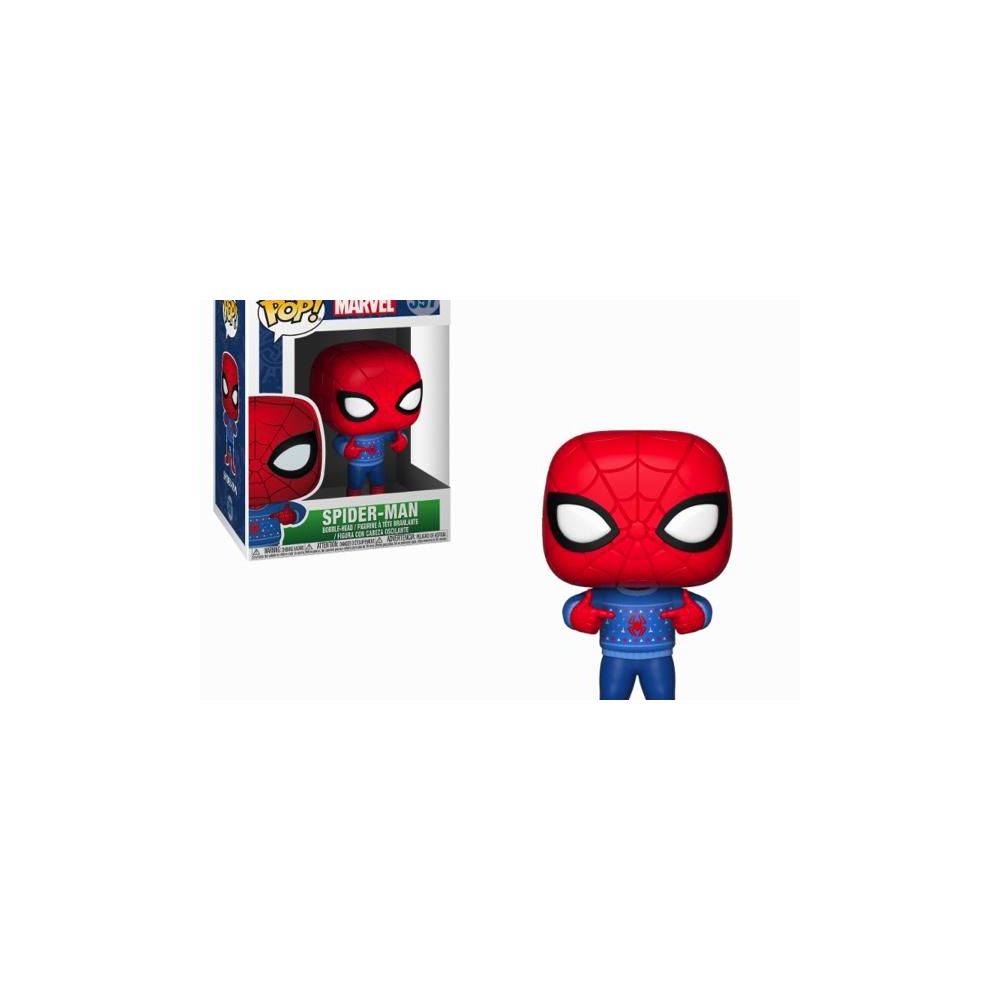 Gamesland - MARVEL - Bobble Head POP N° 397 - Holiday Spider-Man - Films et séries