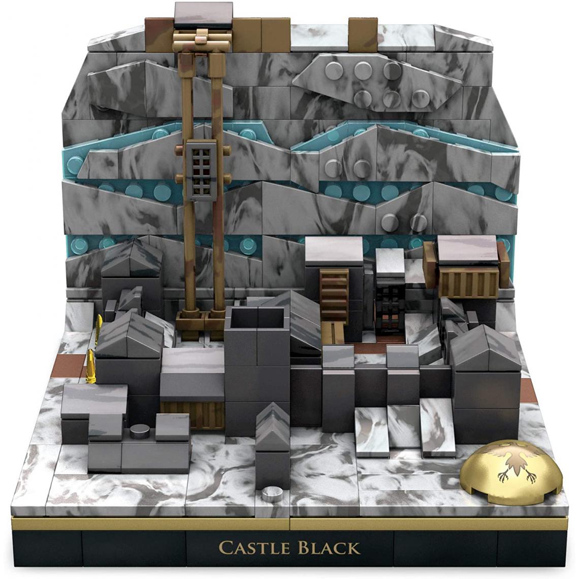 MEGA BLOKS - Château Noir de briques de construction de 307 pièces Game of Thrones - Briques et blocs