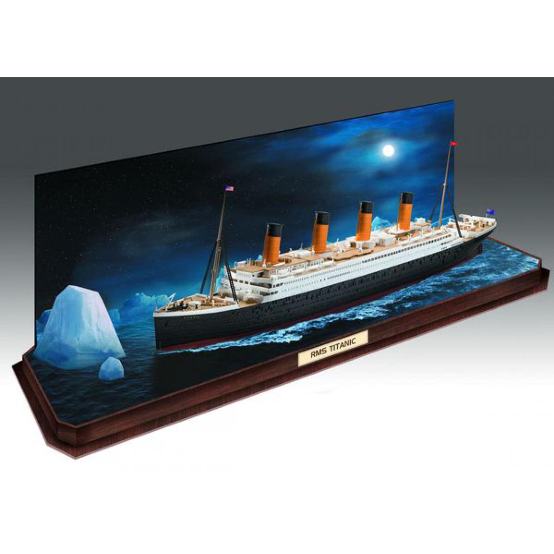 Revell - RMS Titanic + 3D Puzzle (Iceberg) easy-click - 1:600e - Revell - Accessoires et pièces