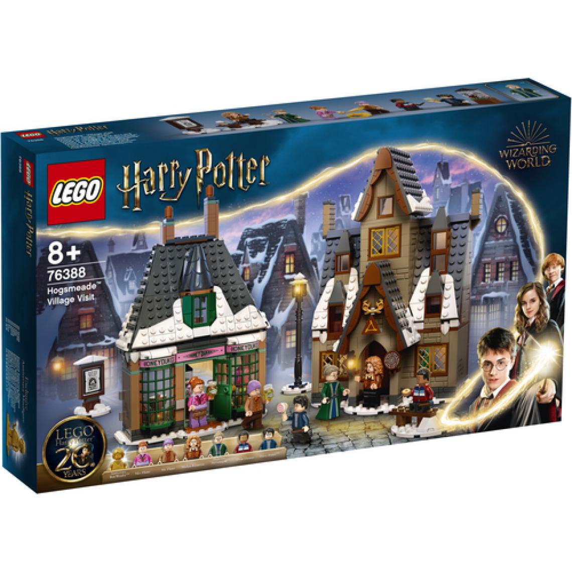 Lego - LEGO Harry Potter™ Visite du village de Pré-au-Lard 76388 - Jeu de construction (851 pieces) - Briques Lego