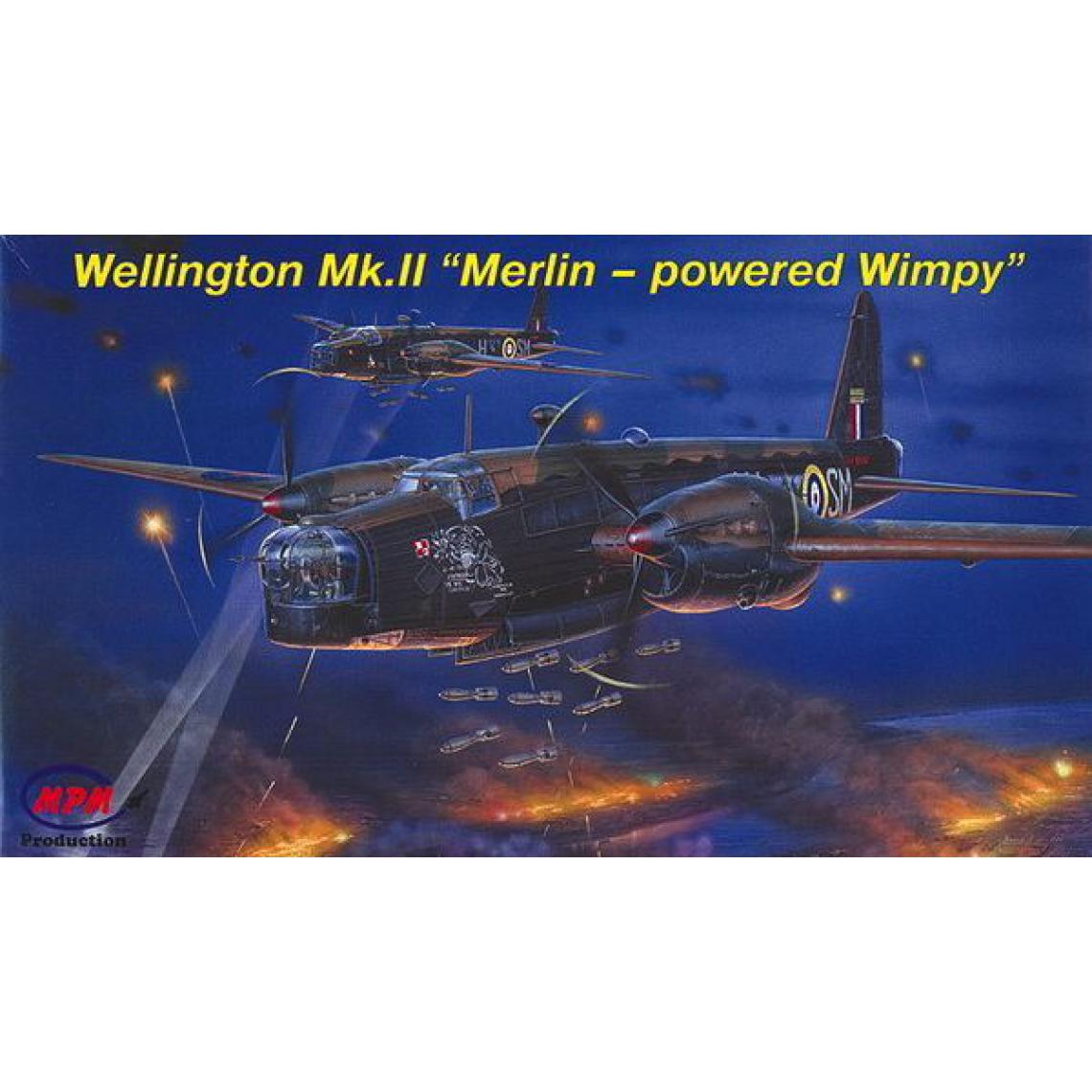 Mpm - Wellington Mk.II Merlins´powered Wimpy- 1:72e - MPM - Accessoires et pièces